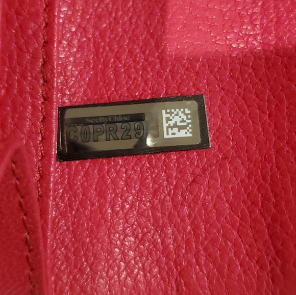 See By Chloe Wallet AUTHENTIC Red - Picture 2 of 10
